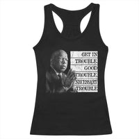 John Lewis Racerback Tank Top Get In Good Necessary Trouble Social Justice - Wonder Print Shop