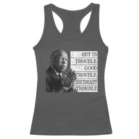 John Lewis Racerback Tank Top Get In Good Necessary Trouble Social Justice - Wonder Print Shop