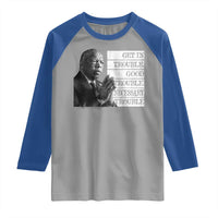 John Lewis Raglan Shirt Get In Good Necessary Trouble Social Justice - Wonder Print Shop
