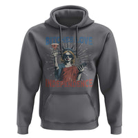 Funny Bitches Love Independence 4th Of July Hoodie Retro Statue Of Liberty - Wonder Print Shop