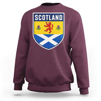 Scottish Rampant Lion Scotland Coat of Arms National Pride Sweatshirt