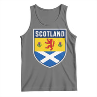 Scottish Rampant Lion Scotland Coat of Arms National Pride Tank Top