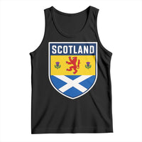 Scottish Rampant Lion Scotland Coat of Arms National Pride Tank Top