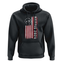 Harris 2024 Hoodie Betsy Ross Flag 47th President Star - Wonder Print Shop