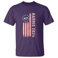Harris 2024 T Shirt Betsy Ross Flag 47th President Star - Wonder Print Shop