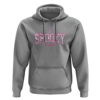 Funny Halloween Hoodie It's Spooky Season Pink Pumpkin Cute Cat