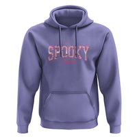 Funny Halloween Hoodie It's Spooky Season Pink Pumpkin Cute Cat