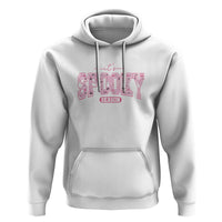 Funny Halloween Hoodie It's Spooky Season Pink Pumpkin Cute Cat