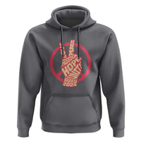 Harris 2024 Hoodie Love Peace Freedom Hope Unity Peace Sign - Wonder Print Shop