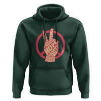 Harris 2024 Hoodie Love Peace Freedom Hope Unity Peace Sign - Wonder Print Shop