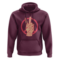 Harris 2024 Hoodie Love Peace Freedom Hope Unity Peace Sign - Wonder Print Shop