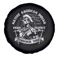Cherokee Tribe Spare Tire Cover Native American Indian Pride Respect Axe - Wonder Print Shop