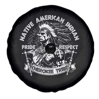 Cherokee Tribe Spare Tire Cover Native American Indian Pride Respect Axe - Wonder Print Shop
