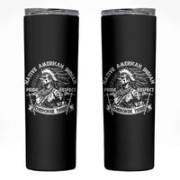 Cherokee Tribe Skinny Tumbler Native American Indian Pride Respect Axe - Wonder Print Shop