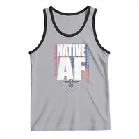 Native American Indian Tank Top Native AF Indigenous Vintage Thunderbird - Wonder Print Shop