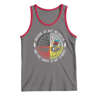 Native Americans Tank Top Nature Is My Religion And The Earth Is My Church Tree Peyote - Wonder Print Shop