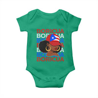 Puerto Rico Boricua Girl Proud Puerto Rican Hispanic Heritage Baby Onesie - Wonder Print Shop