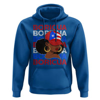 Puerto Rico Boricua Girl Proud Puerto Rican Hispanic Heritage Hoodie - Wonder Print Shop