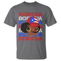 Puerto Rico Boricua Girl Proud Puerto Rican Hispanic Heritage T Shirt - Wonder Print Shop