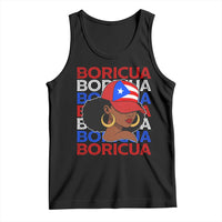 Puerto Rico Boricua Girl Proud Puerto Rican Hispanic Heritage Tank Top - Wonder Print Shop