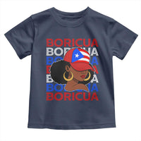 Puerto Rico Boricua Girl Proud Puerto Rican Hispanic Heritage Toddler T Shirt - Wonder Print Shop