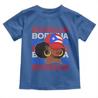 Puerto Rico Boricua Girl Proud Puerto Rican Hispanic Heritage Toddler T Shirt - Wonder Print Shop