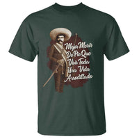 Emiliano Zapata T Shirt Mejor Morir De Pie Que Vivir Toda Una Vida Arrodillado - Wonder Print Shop