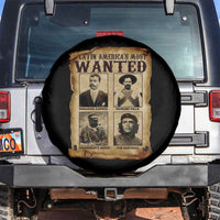 Latin America's Most Wanted Revolution Latino Hispanic Heritage Spare Tire Cover Wanted Sign - Wonder Print Shop