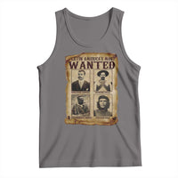 Latin America's Most Wanted Revolution Latino Hispanic Heritage Tank Top Wanted Sign - Wonder Print Shop