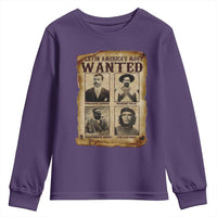 Latin America's Most Wanted Revolution Latino Hispanic Heritage Youth Sweatshirt Wanted Sign - Wonder Print Shop
