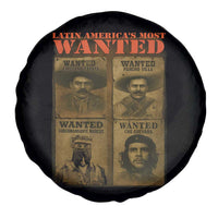 Latin America's Most Wanted Spare Tire Cover Mexican Revolution Latino Hispanic Heritage - Wonder Print Shop