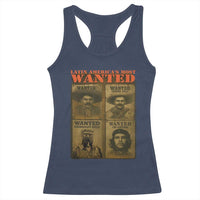 Latin America's Most Wanted Racerback Tank Top Mexican Revolution Latino Hispanic Heritage - Wonder Print Shop