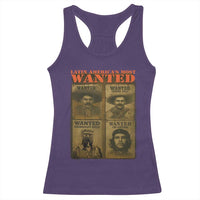 Latin America's Most Wanted Racerback Tank Top Mexican Revolution Latino Hispanic Heritage - Wonder Print Shop