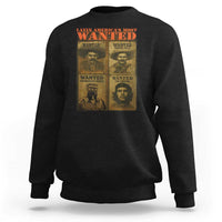 Latin America's Most Wanted Sweatshirt Mexican Revolution Latino Hispanic Heritage - Wonder Print Shop