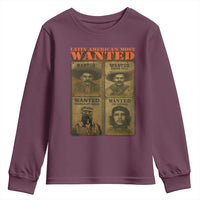 Latin America's Most Wanted Youth Sweatshirt Mexican Revolution Latino Hispanic Heritage - Wonder Print Shop