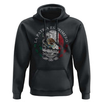 Mexican Pride Hoodie La Patria Es Primero Coat Of Arms - Wonder Print Shop
