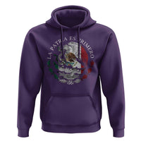Mexican Pride Hoodie La Patria Es Primero Coat Of Arms - Wonder Print Shop