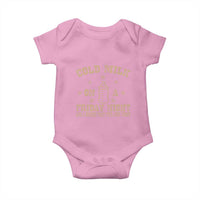 Funny Cold Milk On A Friday Night And A Onesie That Fits Just Right Baby Onesie - Wonder Print Shop