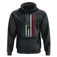 Mexican American Flag Mexican Roots Mexico America Hoodie - Wonder Print Shop