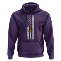 Mexican American Flag Mexican Roots Mexico America Hoodie - Wonder Print Shop