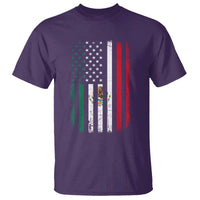 Mexican American Flag Mexican Roots Mexico America T Shirt - Wonder Print Shop