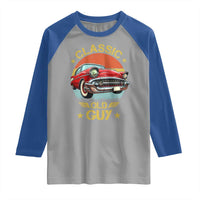 Funny Classic Old Guy Raglan Shirt Humor Saying Classic Car Lover - Wonder Print Shop