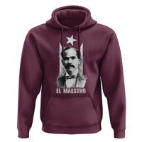 Pedro Albizu Campos Hoodie El Maestro Black Puerto Rico Flag - Wonder Print Shop