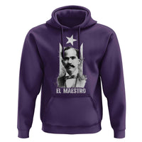 Pedro Albizu Campos Hoodie El Maestro Black Puerto Rico Flag - Wonder Print Shop