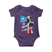 Pedro Albizu Campos Baby Onesie La Patria Es Valor Y Sacrificio Puerto Rican Leader - Wonder Print Shop