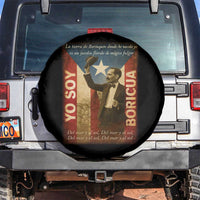 Pedro Albizu Campos Spare Tire Cover Yo Soy Boricua Vintage Puerto Rican Flag - Wonder Print Shop