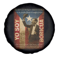 Pedro Albizu Campos Spare Tire Cover Yo Soy Boricua Vintage Puerto Rican Flag - Wonder Print Shop