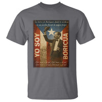 Pedro Albizu Campos T Shirt Yo Soy Boricua Vintage Puerto Rican Flag - Wonder Print Shop