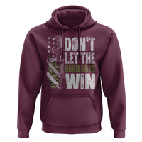 Don't Let The Hard Days Win Hoodie Inspirational Mental Health Gun Camo American Flag - Wonder Print Shop