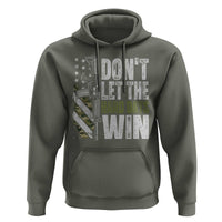 Don't Let The Hard Days Win Hoodie Inspirational Mental Health Gun Camo American Flag - Wonder Print Shop